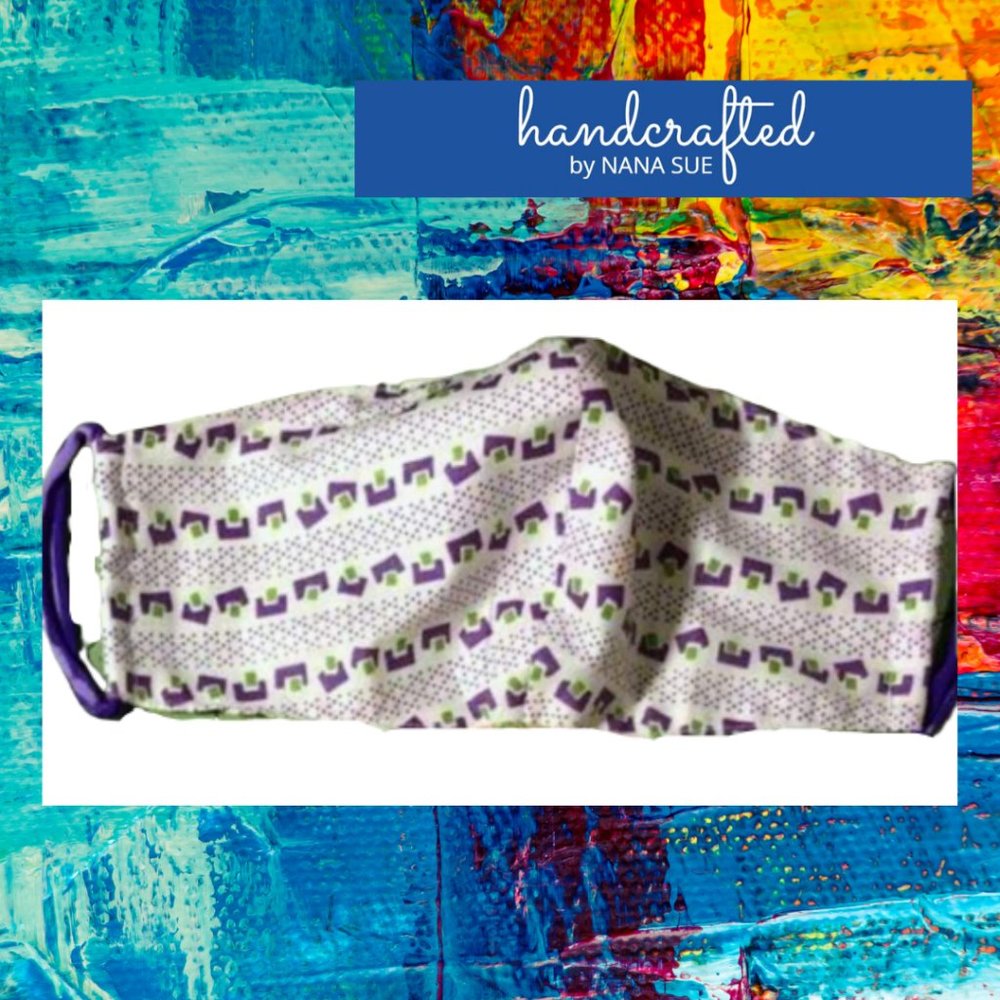 $9 SALE!! FABRIC MASK -only 5 left of this design!